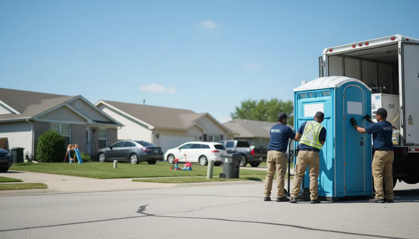 Standard Porta Potty Rentals in Delhi, LA near me